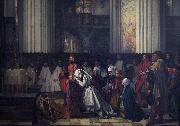 Henri Leys The Trental Mass for Berthal de Haze USA oil painting artist